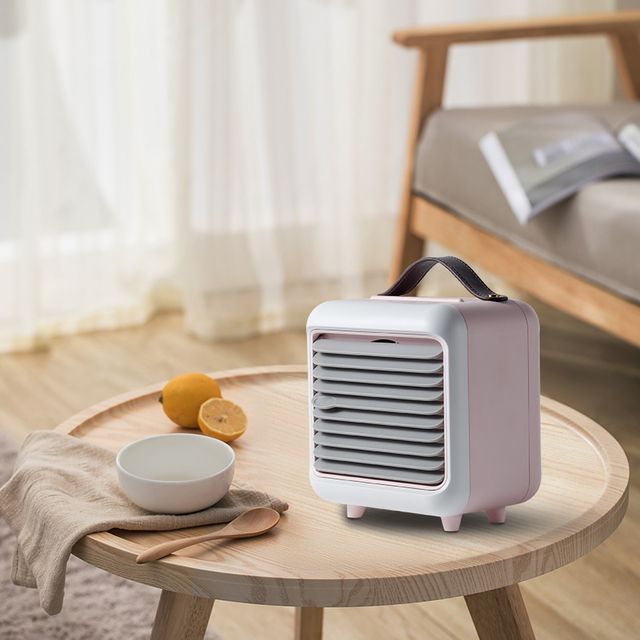  帶手柄的桌面空氣淨化器 